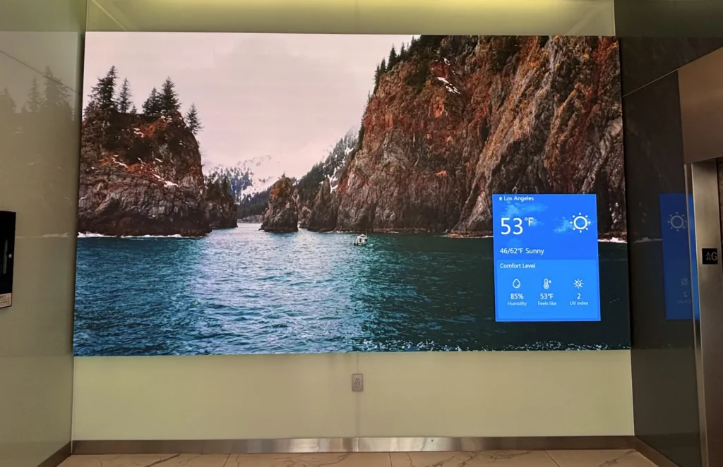 panasonic building-led wall