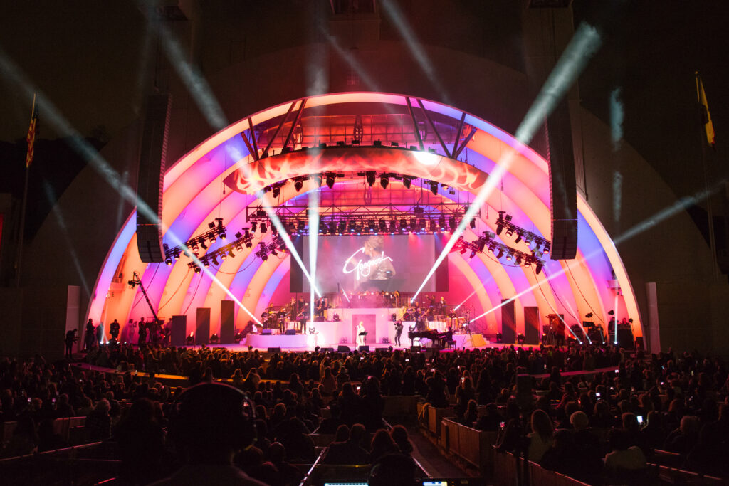 The Hollywood bowl