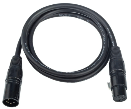 10'   5-Pin DMX
